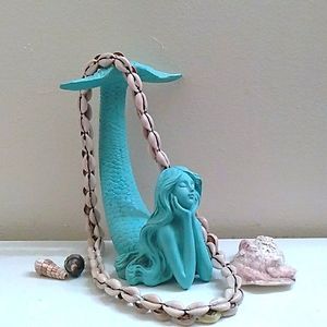 Double Strand Cowrie Shell Necklace Made in Tanzania